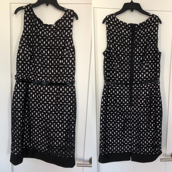 Calvin Klein laser cut dress - Picture 2 of 7